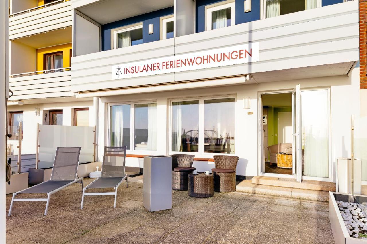 Insulaner Ferienwohnungen ヘルゴラント エクステリア 写真